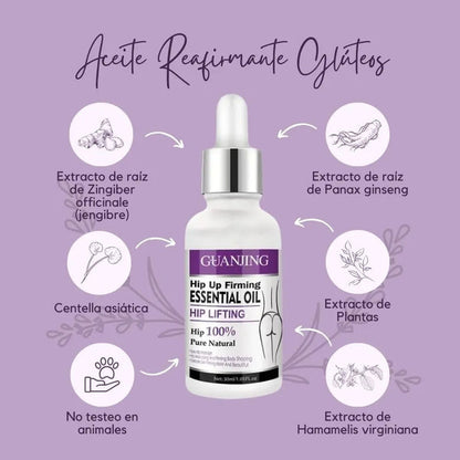 ACEITE REAFIRMANTE DE GLUTEOS 🔥| REFUERZA TU FIGURA ✔
