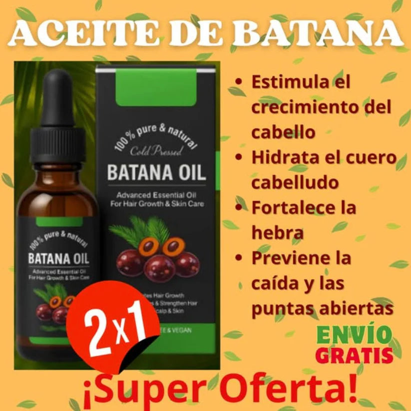 ACEITE DE BATANA PREMIUM X 2 UNIDADES🔥| RECUPERA TU CABELLO ✔