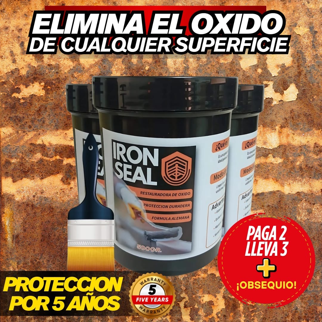⚡ OFERTA FLASH IRON SEAL ANTIOXIDO – PROTECCIÓN DURADERA !!SOLO HOY 2X1!! 🔥